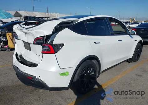 2021 Tesla Model Y Long Range Dual Motor All-Wheel Drive из США, поврежденный, VIN 5YJYGDEE4MF098046